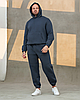 Мужской спортивный костюм зимний утепленный на флисе Костюм спортивный оверсайз трехника теплый мужской M, фото 6