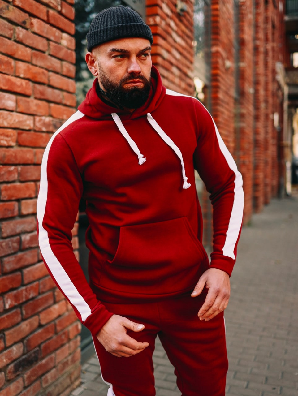 Спортивний костюм чоловічий зимовий з капюшоном чоловічий зимовий спортивний комплект на флісі для зими на хлопця