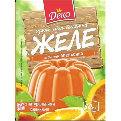 Залі Деко зі смаком апельсина 80 г