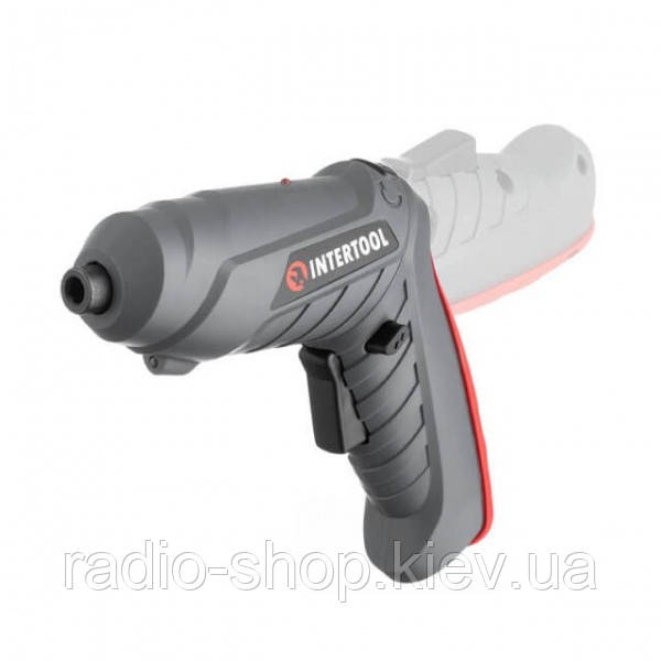 Викрутка акумуляторна 3.6 В кейсі INTERTOOL DT-0302