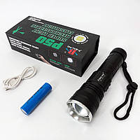 Ліхтарик ручний тактичний Bailong BL-P03-P50, водонепроникний ліхтарик, ручний RG-364 ліхтарик led
