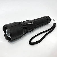 Ліхтарик тактичний акумуляторний ручний Bailong BL-Z01-P50 / Потужний кишеньковий ліхтарик / Ліхтарик світлодіодний DV-579 для