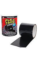 Сверхпрочная скотч-лента Flex Tape 100 мм х 1.5 м черная 166115T Бесплатная доставка