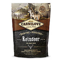 Сухий корм для дорослих собак всіх порід Carnilove Raindeer 1,5 кг (оленина та кабан) l