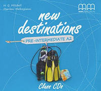 New Destinations Pre-Intermediate A2 Class CDs / Аудио диск