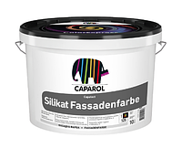 Краска фасадная для минеральных покрытий Caparol "Capatect Silikat Fassadenfarbe",под тонировку В3, 10 л.