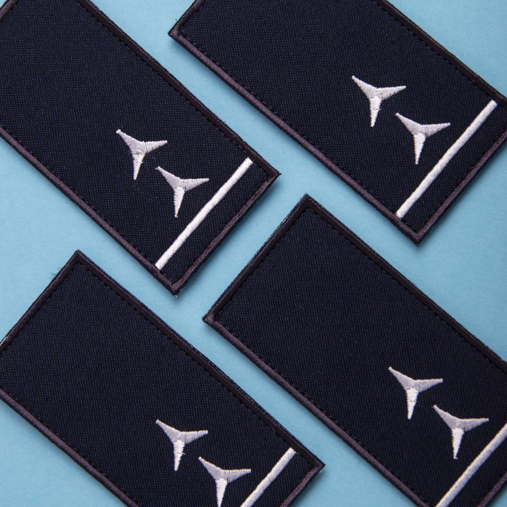 Шеврон нашивка на липучці погон звання ДСНС Старший прапорщик , вишитий ...