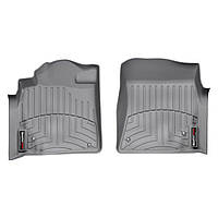 Передние коврики Toyota Land Cruiser 200 2008-12 LX 570 с бортиком серые 461571 WeatherTech