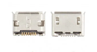 Коннектор зарядки для Samsung C3300, і9100, 7 pin, micro-USB (тип-B)