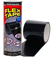 Водонепроницаемая изоляционная лента скотч ширина 30cm длина 1м Flex Tape, цвет чёрный