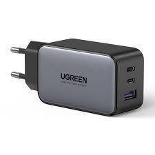 Зарядний пристрій Ugreen gan X 65w (CD244) 3 порт
