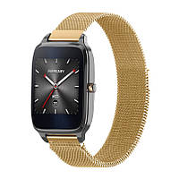 Миланский сетчатый ремешок для часов Asus ZenWatch 2 (WI501Q) - Gold