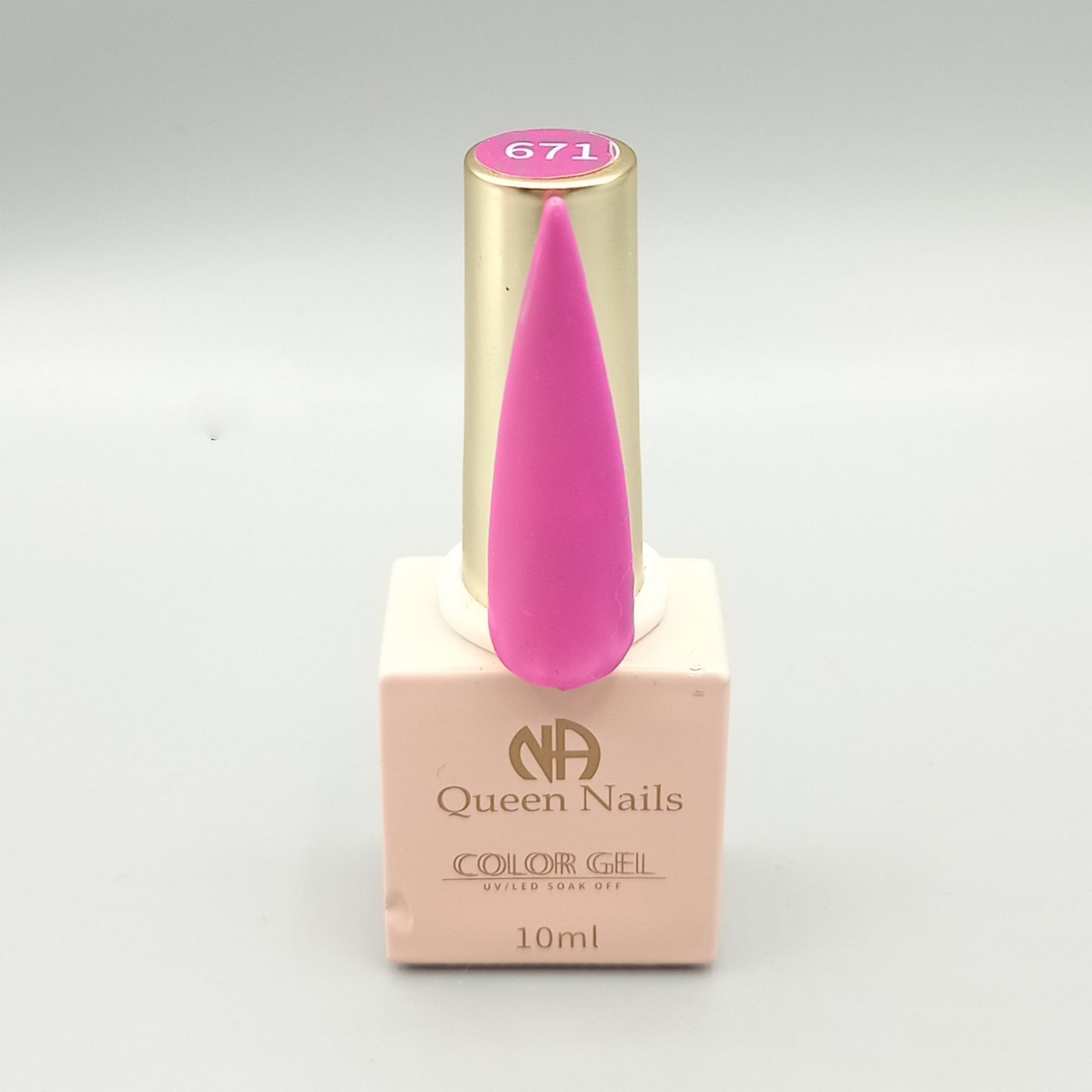 Гель-лак Queen Nails Color Gel № 671