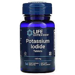 Йодид калію Life Extension (Potassium Iodide) 130 мг 14 таблеток