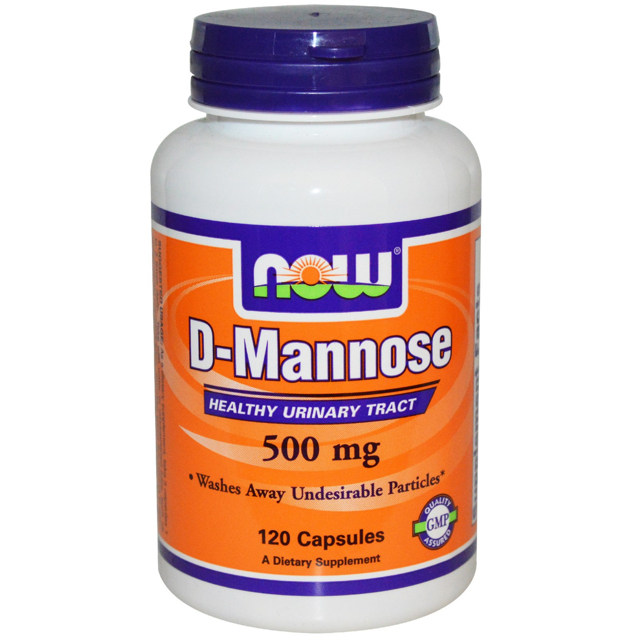D-Маноза, Now Foods, 500 мг, 120 капсул. Зроблено в США., фото 1