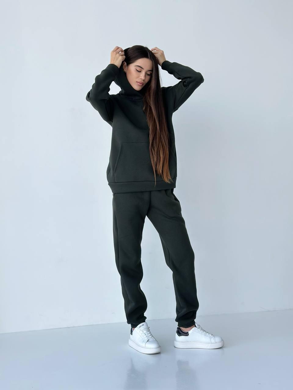 Костюм спортивний жіночий 3-нитка петля Кенгуру, фото 1