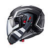 МОТОШОЛОМ МОДУЛЯР CABERG HORUS X ROAD КОЛІР MATT BLACK /GUN METAL /WHITE, фото 3