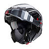 МОТОШОЛОМ МОДУЛЯР CABERG HORUS X ROAD КОЛІР MATT BLACK /GUN METAL /WHITE, фото 4
