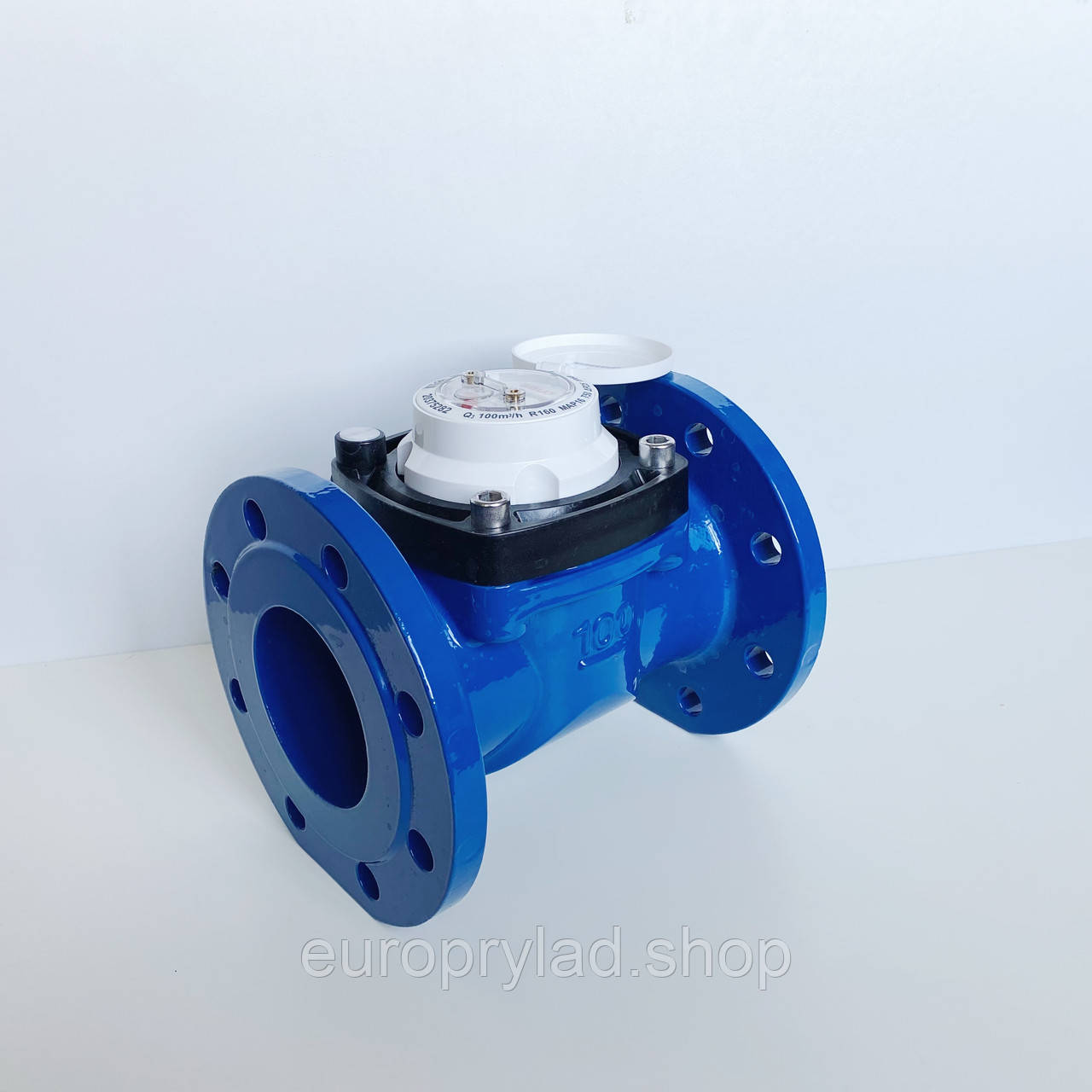 Лічильник холодної води турбінний фланцевий Baylan W-1 R80 Ду80, фото 1