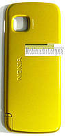 Задняя крышка для Nokia 5230 Xpress Music желтая
