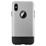 Чохол Spigen для iPhone X Classic One, Gray+Black (057CS23345), фото 2
