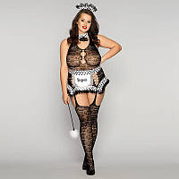 Эротический костюм горничной JSY P81105, Plus Size