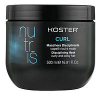 Маска для вьющихся волос дисциплинирующая Koster Nutris Curl Disciplining, 500 мл