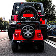 Дитячий електромобіль джип Jeep Wrangler M 4176EBLR-3 (MP3, SD карта, USB, мотори 4x35W, акум.12V10AH), фото 7