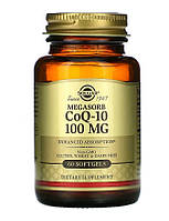 Коэнзим Q10 Solgar MegaSorb CoQ-10 100 mg 60 гелевых капсул Vitaminka