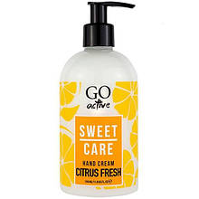 КРЕМ ДЛЯ РУК GO ACTIVE HAND CREAM CITRUS FRESH. ОСВІЖАЮЧИЙ DETOX. ЦИТРУСОВА СВІЖІСТЬ. 350 МЛ