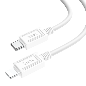 Кабель Hoco X73 iP PD charging data cable (L=1M),  White
