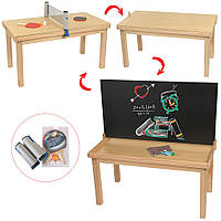 Дитячий дерев'яний стіл з набором для тенісу Limo Toy MD 1932