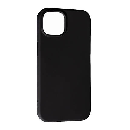 силікон Case SMTT Apple iPhone 15, Black, фото 1