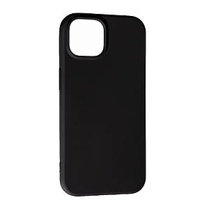 Силіконовий чохол Case SMTT (AA) для Apple iPhone 15 Plus Black
