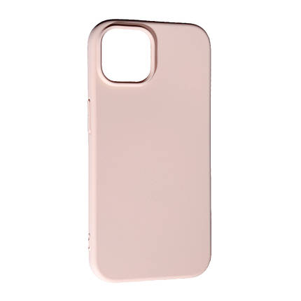 Силіконовий чохол Case SMTT (AA) для Apple iPhone 15 Pink Sand, фото 1