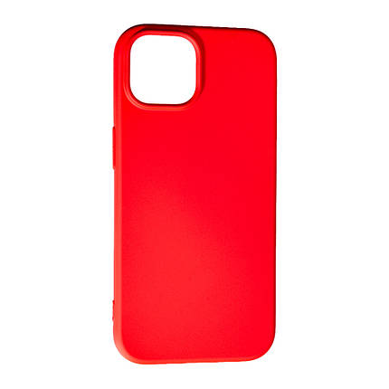 Силіконовий чохол Case SMTT (AA) для Apple iPhone 15 Red, фото 1