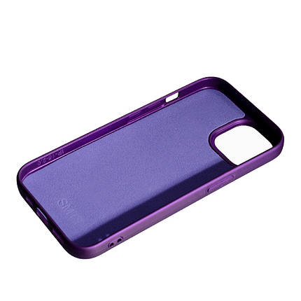 Силіконовий чохол Case SMTT (AA) для Apple iPhone 15 Violet, фото 3