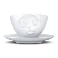 Чашка з блюдцем для кофе и чая Tassen «Ну пожалуйста!» (200 мл), фарфор