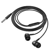 Навушники (дротові) Hoco для M99 Celestial universal earphones with microphone 3.5mm Black, фото 5