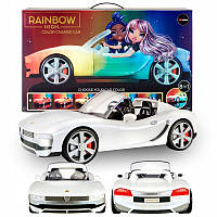 Автомобіль для ляльки Мосту Хай Різнобарвне сяйво Rainbow High Color Change Car 574316