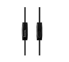 Навушники (дротові) Hoco для M19 Drumbeat universal earphone with mic 3.5 mm Black, фото 5