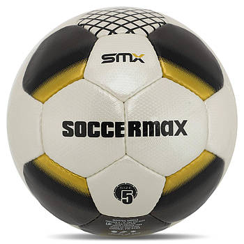 М'яч футбольний Crystal Soccermax No5 (FB-4192) Біло/чорний