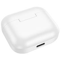 TWS wireless headset Hoco для EW30 Intelligent true wireless BT headset White, фото 3