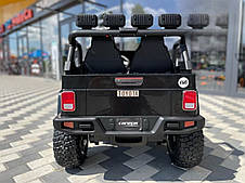Дитячий електромобіль джип двомісний Toyota M 4968EBLR-2 (MP3, USB, SD, мотори 4x80W, акуму 24V7AH), фото 4