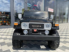 Дитячий електромобіль джип двомісний Toyota M 4968EBLR-2 (MP3, USB, SD, мотори 4x80W, акуму 24V7AH), фото 3