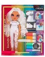 Лялька Рейнбоу Хай Розфарбуй та створи сам ляльку та вбрання Rainbow High Color & Create Fashion DIY Doll