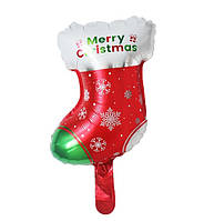 Фольгована міні-куля "Чобіток" 25х43 см (Китай)