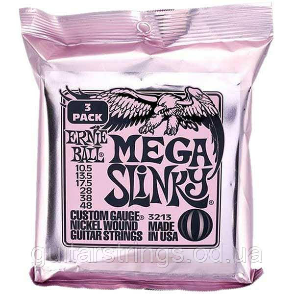 Струни Ernie Ball 2213 Mega Slinky 10.5-48