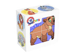 Кубики Дикі тварини арт.1820 ТМ ТЕХНОК