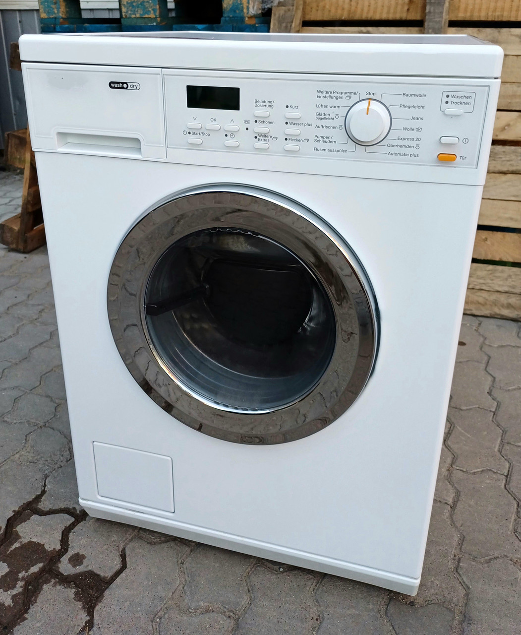 Пральна машина з сушкою та парою WT 2796 WPM 1600 об Siemens Bosch AEG LG, фото 1